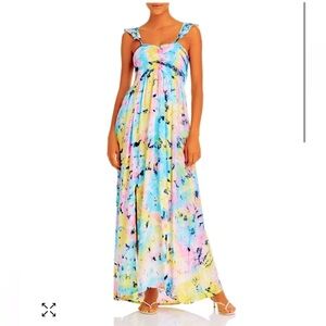 Rare Tiare Hawaii Hollie Maxi Dress O/S Sold Out Pattern!!!!
